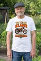 Koszulka męska biała na 70 urodziny motocykl WSK klasyk prezent, zdjęcie 7