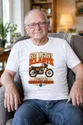 Koszulka męska biała na 80 urodziny motocykl WSK klasyk prezent, zdjęcie 4
