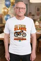 Koszulka męska biała na 80 urodziny motocykl WSK klasyk prezent, zdjęcie 6