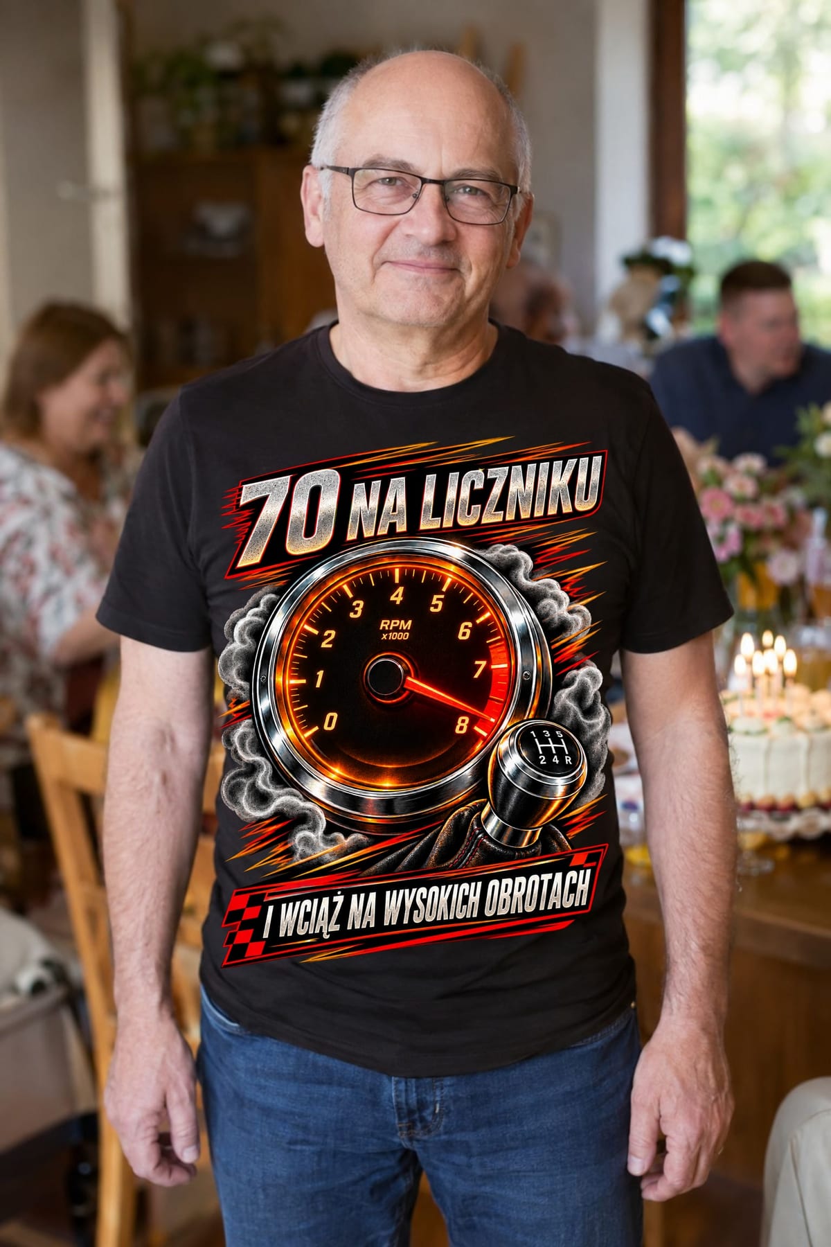 Czarna wersja tej koszulki