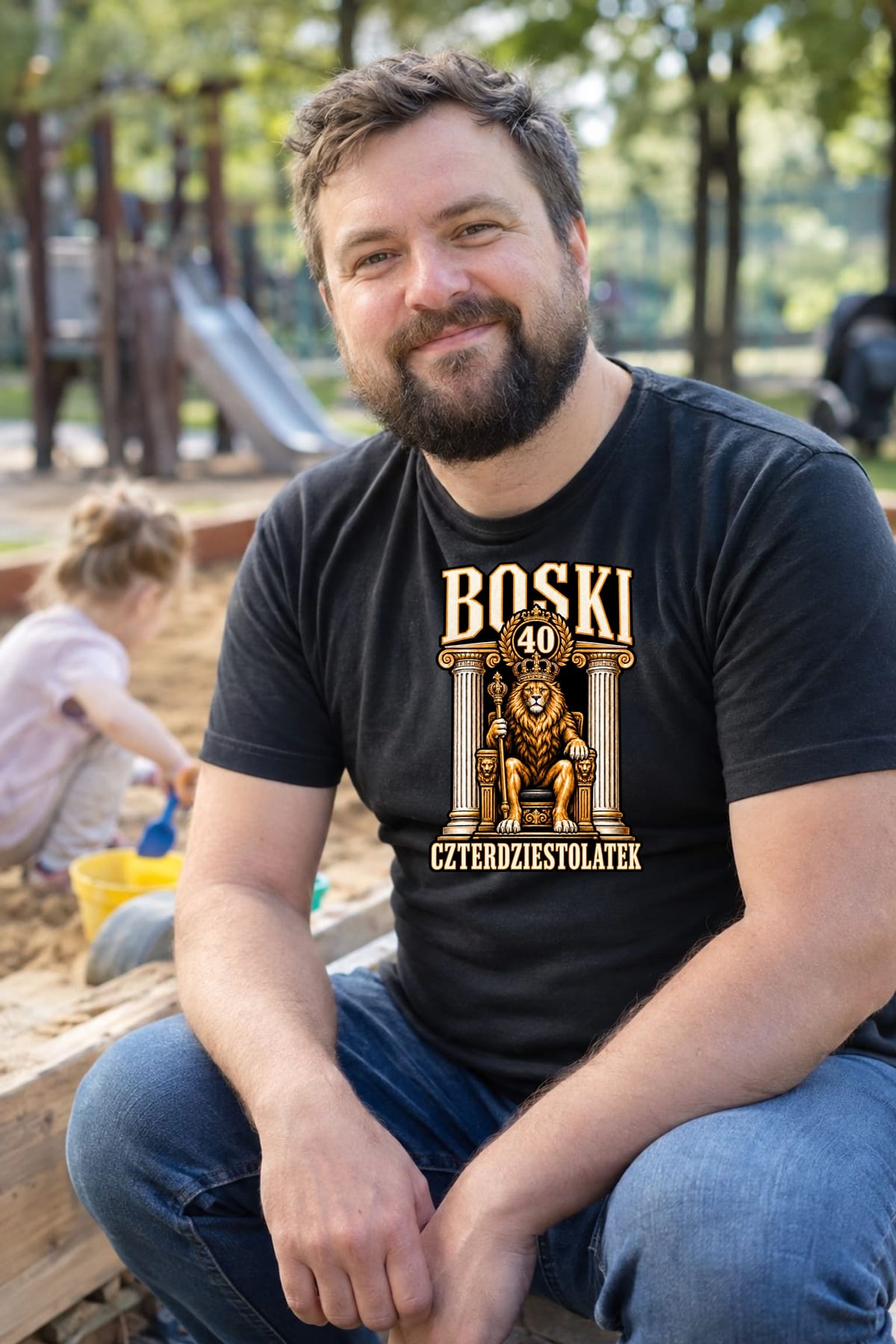 Czarna wersja tej koszulki
