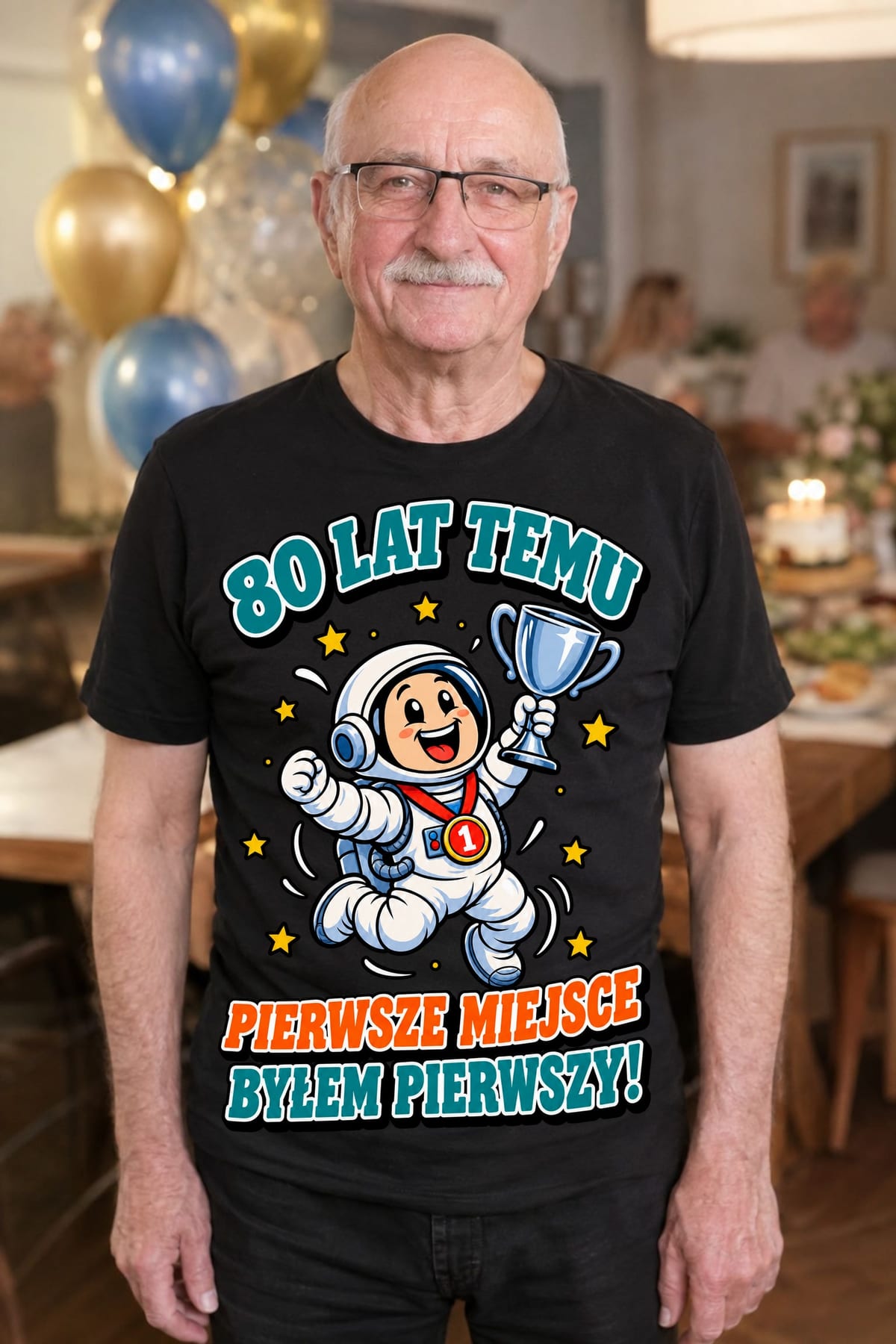 Czarna wersja tej koszulki