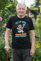 Koszulka męska czarna na 80 urodziny byłem pierwszy astronauta prezent, zdjęcie 3