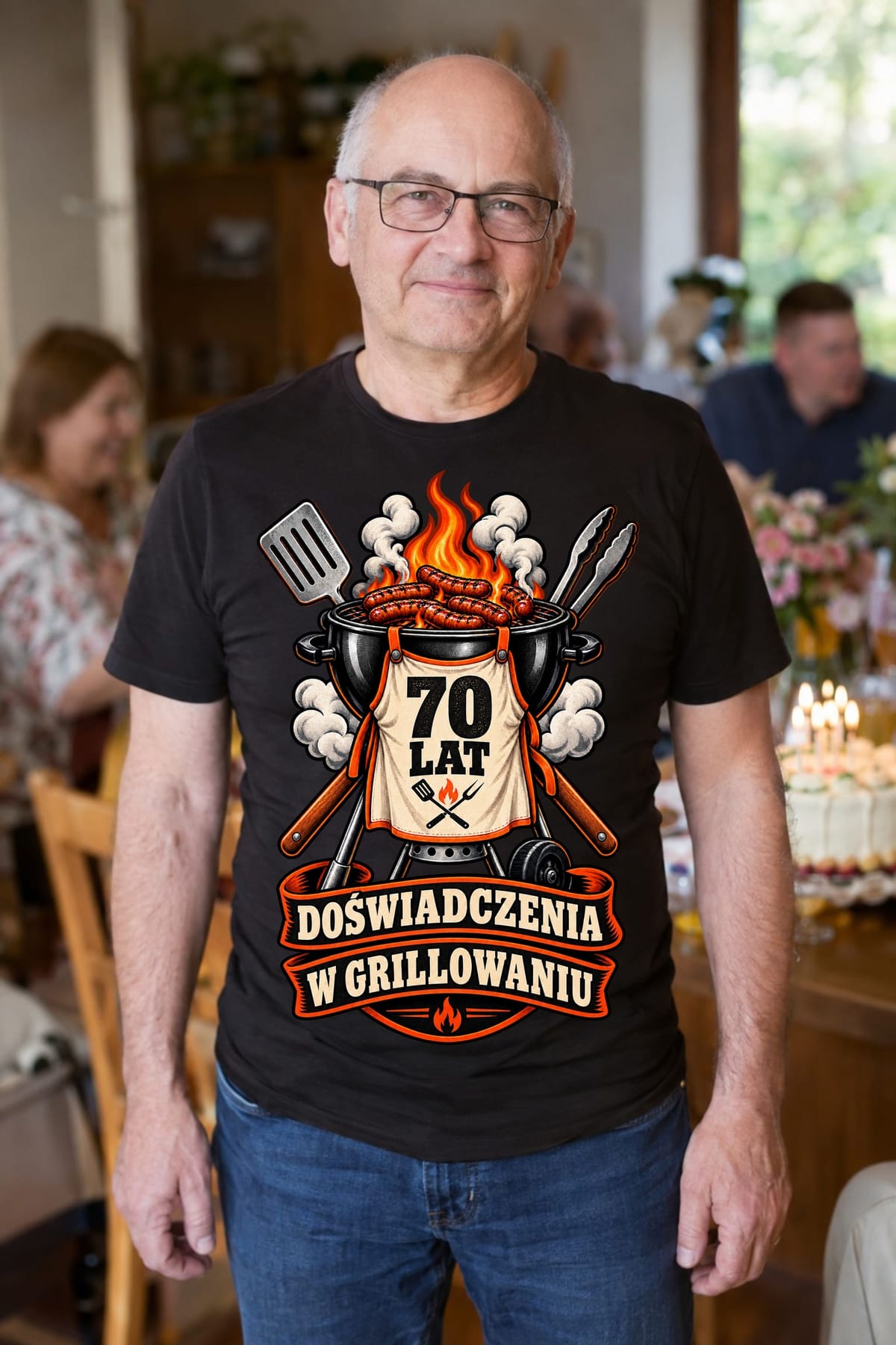 Czarna wersja tej koszulki