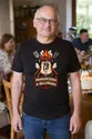 Koszulka męska czarna na 70 urodziny grill master prezent dla taty, zdjęcie 1