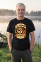 Koszulka męska czarna na 60 urodziny leżakowany rocznik 1966 prezent, zdjęcie 4