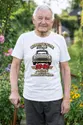 Koszulka męska biała na 80 urodziny Syrena rocznik 1946 prezent, zdjęcie 1