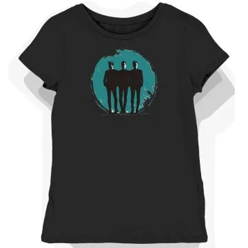Koszulka damska czarna z nadrukiem zespołu Arctic Monkeys
