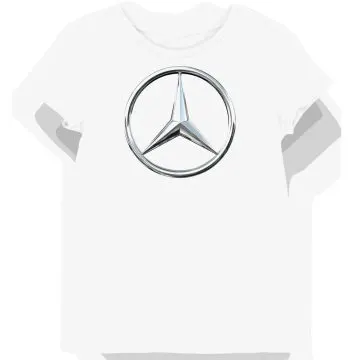 Koszulka damska biała z gwiazdą eleganckiego stylu motoryzacyjnego