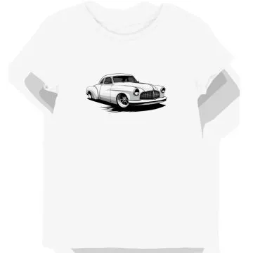 Koszulka damska biała Stylowa Elegancja Studebaker Hawk
