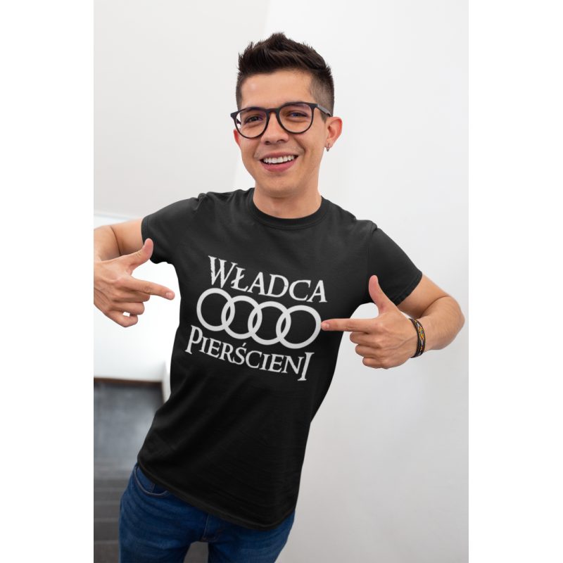 Koszulka władca pierścieni audi czarna – zdjęcie 3