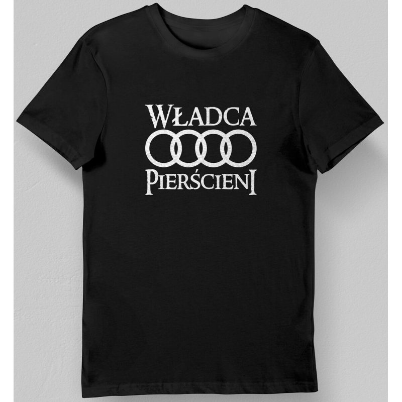 Koszulka władca pierścieni audi czarna – zdjęcie 4