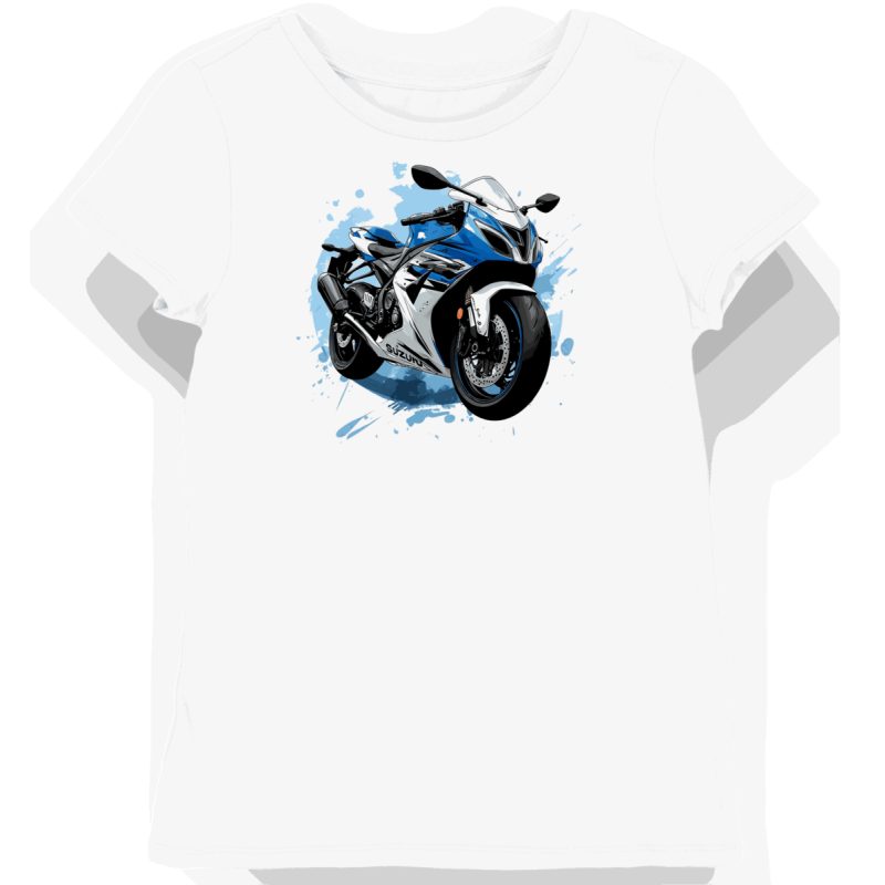 Koszulka damska biała Motocyklowa Stylowa Moc