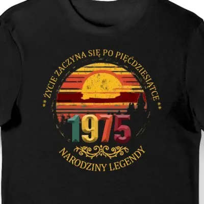 Koszulka na 50 lat 50 urodziny, życie zaczyna się po 50 prezent dla faceta męża