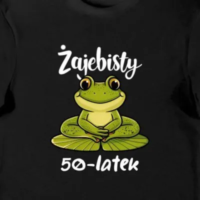 Koszulka męska 50 urodziny Żajebisty 50 latek prezent