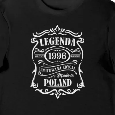 Koszulka 30 urodziny 30 lat legenda 1996 prezent na 30 urodziny