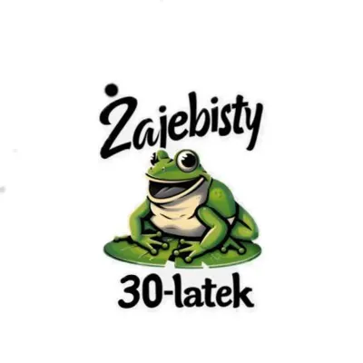 Koszulka na 30 urodziny prezent Żajebisty 30 latek shirt męski biała