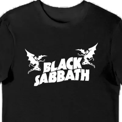 Koszulka męska Black Sabbath czarna
