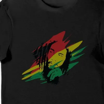 Koszulka męska Bob Marley czarna