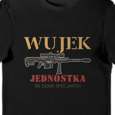 Koszulka wujek jednostka do zadań specjalnych czarna