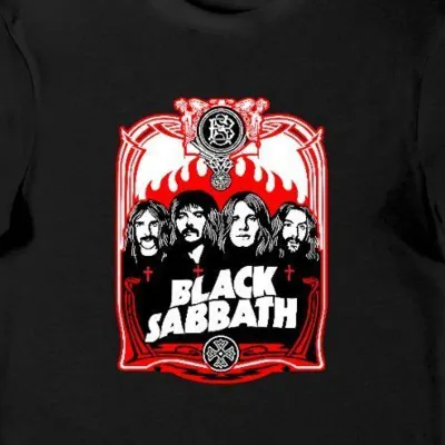 Koszulka męska Black Sabbath czarna