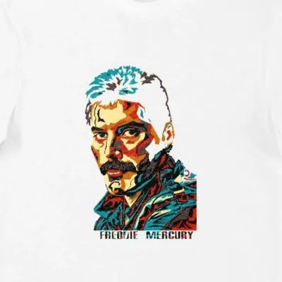 Koszulka męska Freddie mercury biała