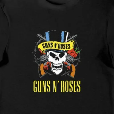 Koszulka męska Guns n Roses czarna
