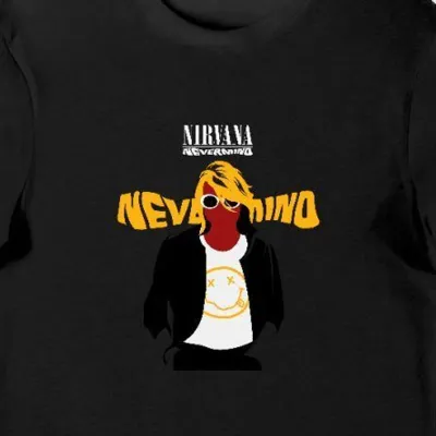 Koszulka męska Nirvana Nevermind czarna