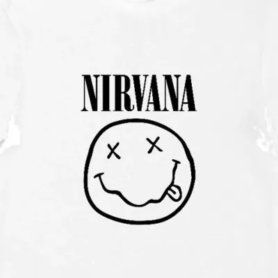 Koszulka męska Nirvana biała