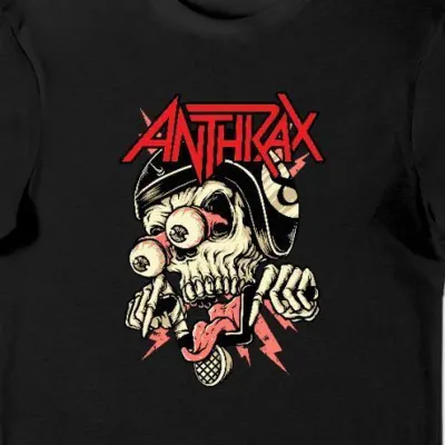 Koszulka męska Anthrax czarna