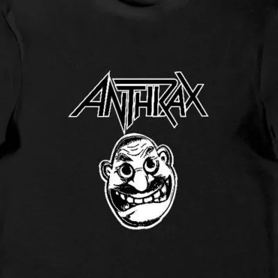 Koszulka męska Anthrax czarna