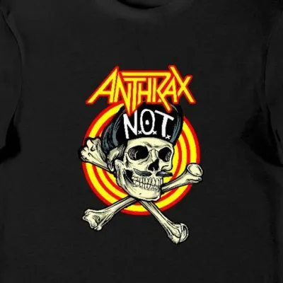 Koszulka męska Anthrax czarna