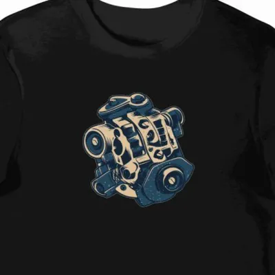 Czarna wersja tej koszulki