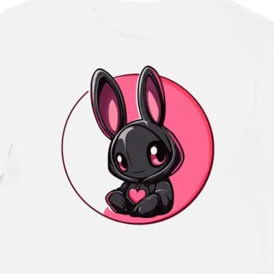 Koszulka męska biała z motywem futurystycznej My Melody