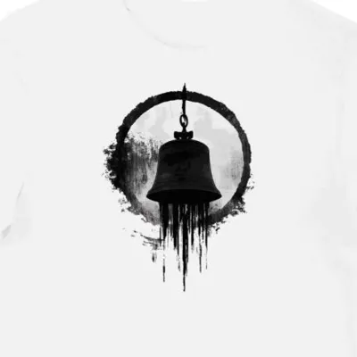 Koszulka męska biała z motywem festiwalu dzwonów