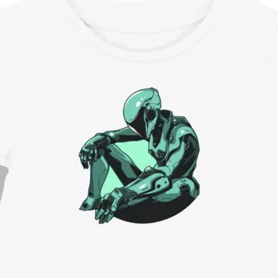 Koszulka damska biała z motywem Neon Genesis