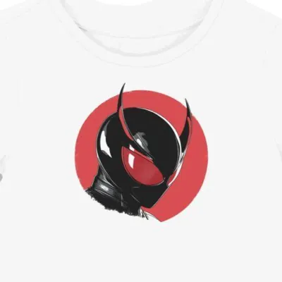 Koszulka damska biała z nadrukiem Kamen Rider