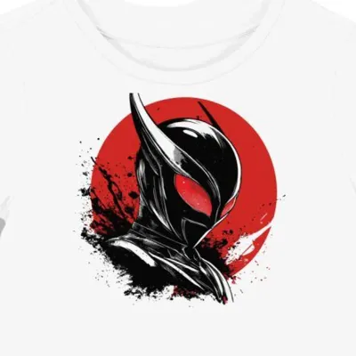 Koszulka damska biała z motywem bohatera Kamen Rider Mask