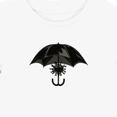 Koszulka damska biała z motywem Umbrella Resident Evil
