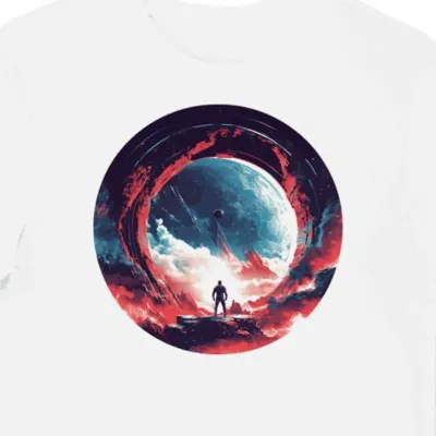 Koszulka męska biała z motywem Captain America
