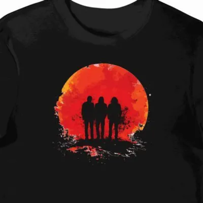 Koszulka męska czarna z motywem zespołu rockowego The Killers