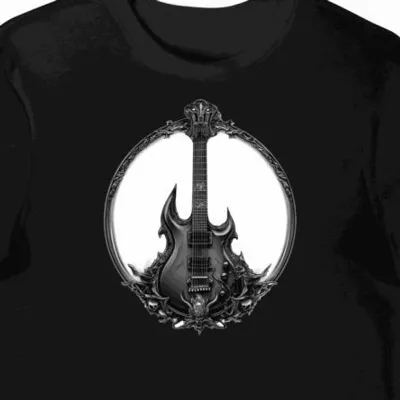 Koszulka męska czarna z nadrukiem zespołu Judas Priest
