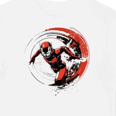 Koszulka męska biała z nadrukiem bohatera Ant-Man