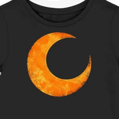 Koszulka damska czarna z motywem księżycowym Fleetwood Mac