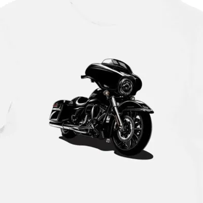 Koszulka męska biała HarleyDavidson Electra Glide - Stylowa Podróż