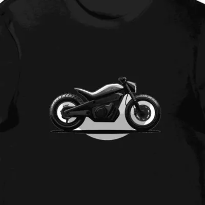 Koszulka męska czarna Symfonia Motocyklowej Nowoczesności
