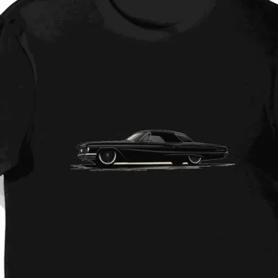 Koszulka męska czarna z klasycznym samochodem Buick Riviera 1963