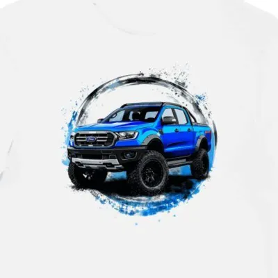 Koszulka męska biała Niezawodny Styl Off-Road