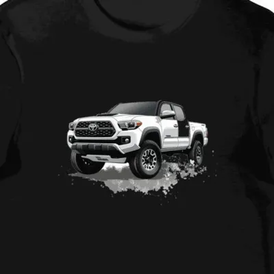 Koszulka męska czarna z Wizerunkiem Potężnego Off-roadera