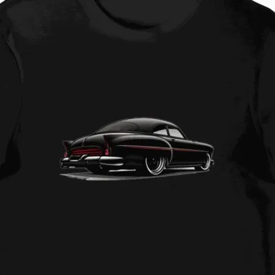 Koszulka męska czarna z Motywem Retro Klasycznego Oldsmobile